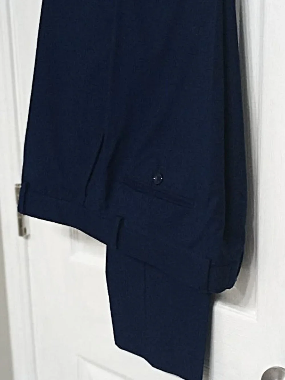 Curativa Bespoke Design Men Slim Fit Blue 2 Piece Suit 42L